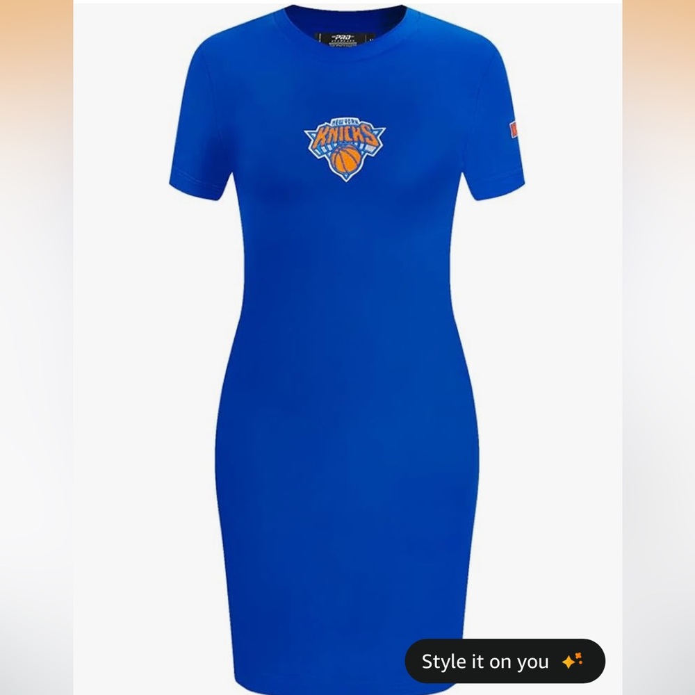 Pro Standard Womens NBA Classic Chenille Cotton Single Jersey Body Con Dress NWT